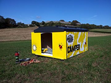 Hive camping pod
