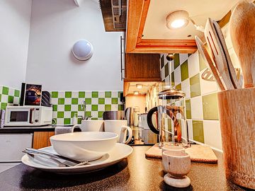 Bunkhouse kitchen