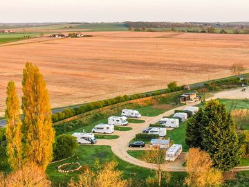 Visitor view of site