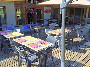 Terrasse du restaurant