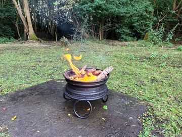The firepits, included with every booking.