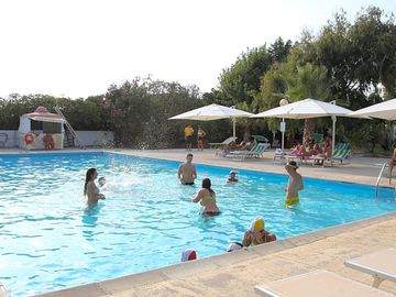 The swimming pool