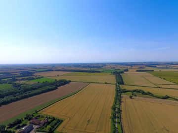 Southerly view towards the humber bridge
