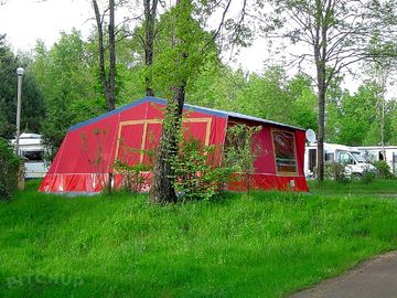 Exterior of the tent