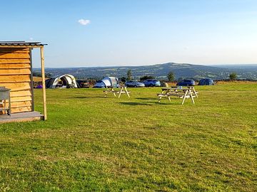 Views over countryside