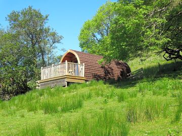 Secluded loch-view spot