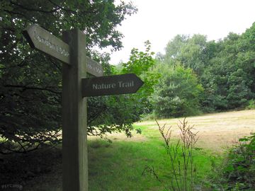 Several walking trails around the site