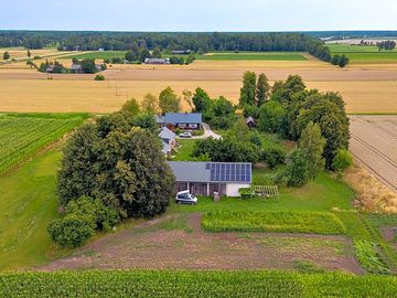 Aerial view of kampinski campground