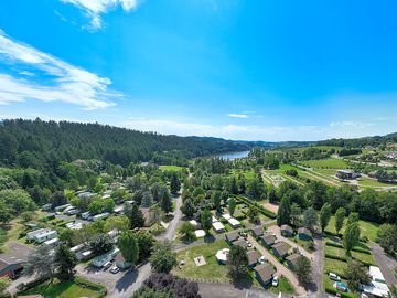 Aerial view of site