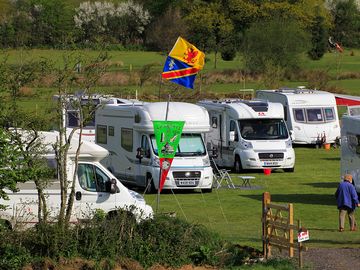 Pitches near the golf course