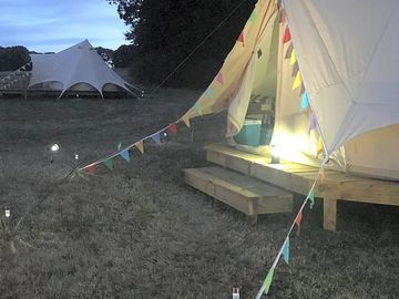 Evening at little oak meadow