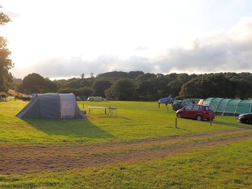 Campsite from the far corner pitch