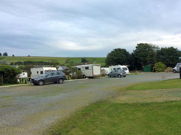 Hardstanding touring pitches