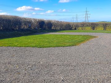 The site from pitch 2 and 3