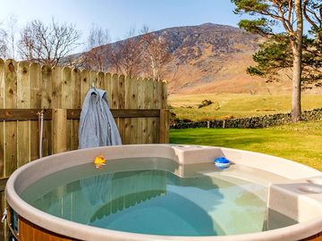 Hot tub with a view