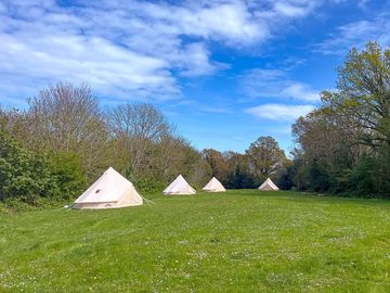 Tent spacing
