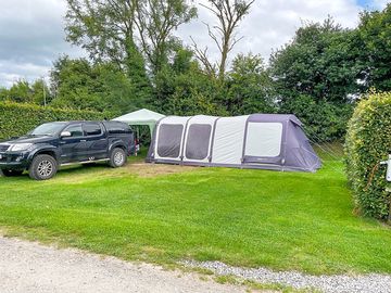 Large grass pitch