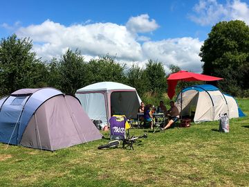Spacious pitches