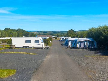Looking towards the hills in the distance
