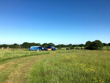 View across the site