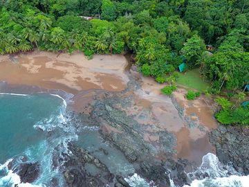 The site from the sky