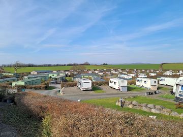 Touring pitches at Bay View Leisure Park