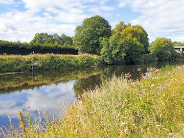 River Wye adjacent to the camping