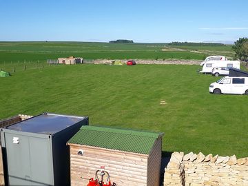 View over the main site