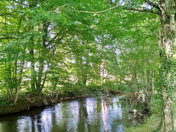 River around the campsite