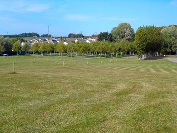 Spacious pitches