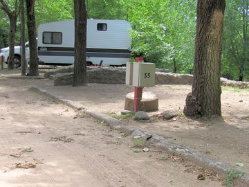 Electric hook-up on each pitch