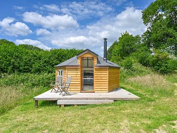 Yurt outside