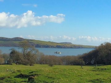Fishing boats leaving from kirkcubright