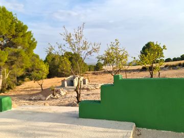 Terrace view to the barbecue