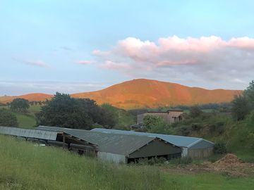 View from the top of the hill