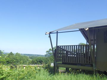 Looking across the valley