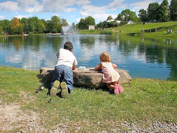 Fishing at the park