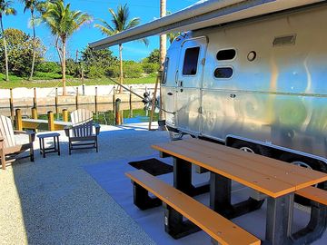 Outside of airstream