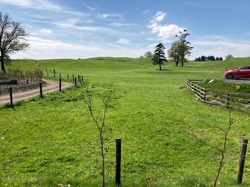 View across the site