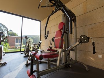 Well-equipped gym