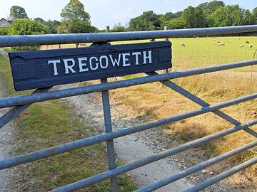 Entrance to the site