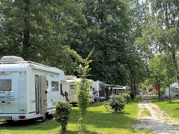Path by the pitches