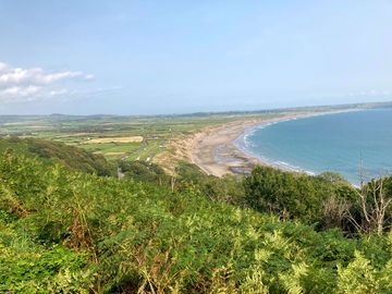 Nice walk over rhiw to hells mouth