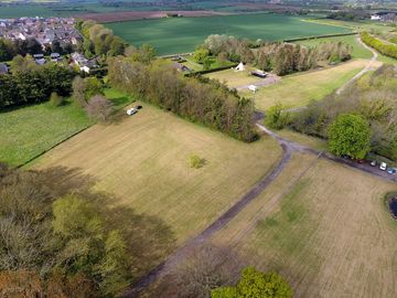 Aerial view of site