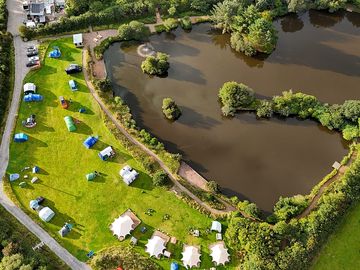 Beautiful aerial shot