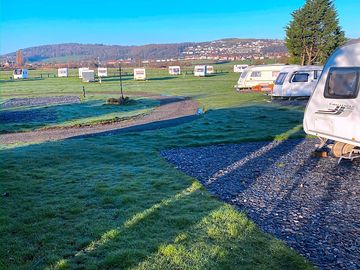 Hardstanding pitch