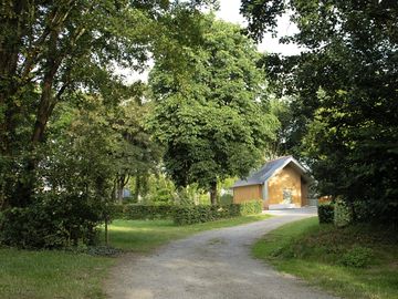 Path through the site