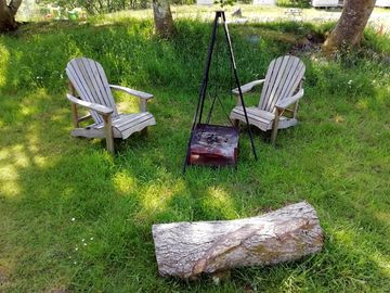 Sitting round the campfire