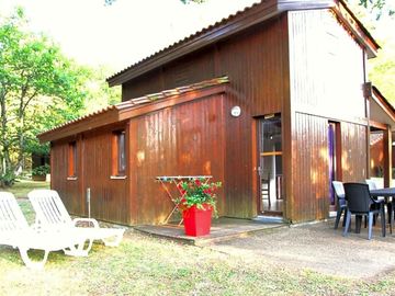 Exterior of the three-bed lodge
