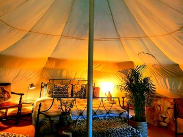 Heated king size bed